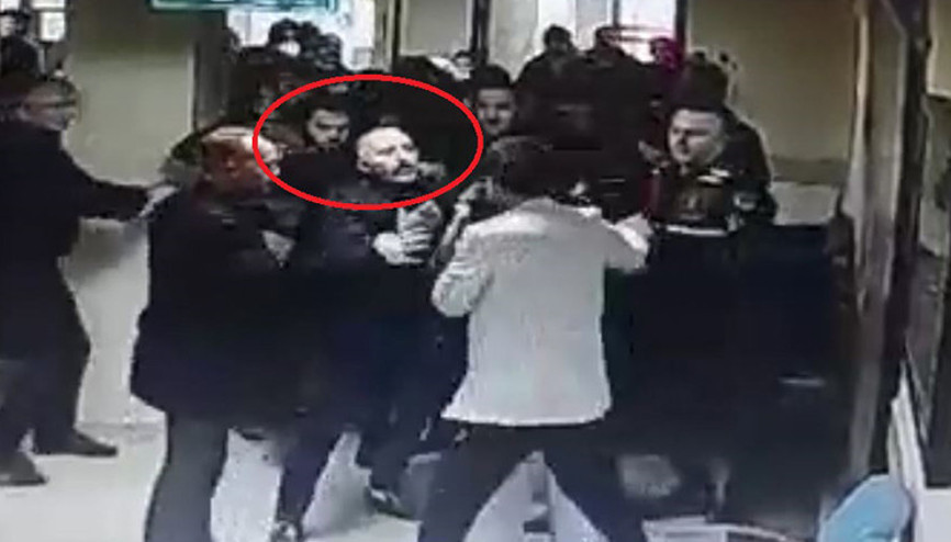 Acil serviste doktoru darp etmişlerdi Görüntüsü çıktı