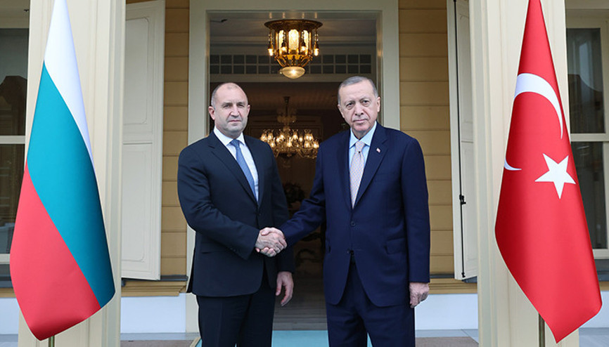 Cumhurbaşkanı Erdoğan, Bulgaristan Cumhurbaşkanı Radev ile görüştü