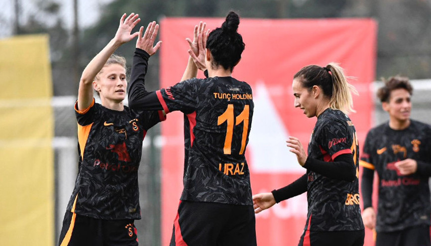 Galatasaraydan 13 gollü galibiyet