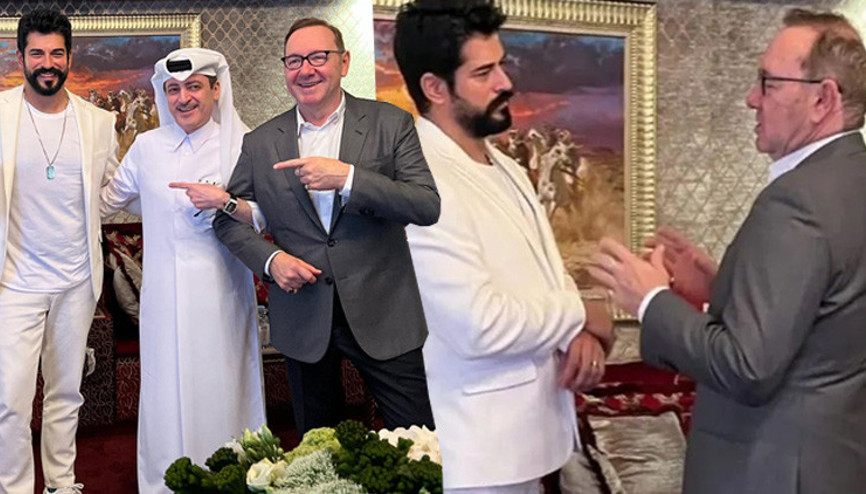 Burak Özçivit tepkiler üzerine Kevin Spacey ile olan fotoğraflarını sildi
