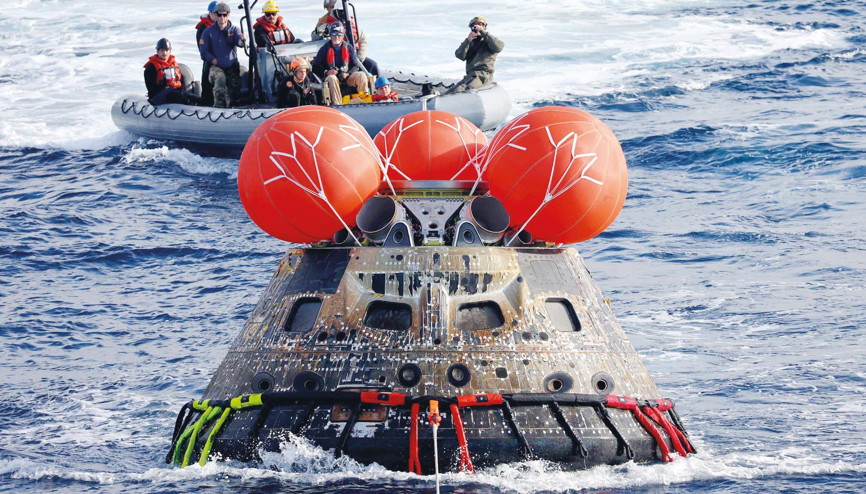 Orion Dünya’ya döndü