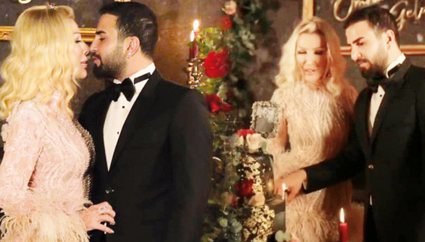 Seda Sayan ile Çağlar Öktene 1. yıl sürprizi