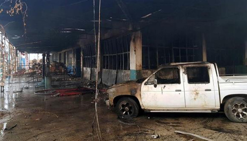 Muğlada tamirhane yangını: 4 araç kullanılamaz hale geldi