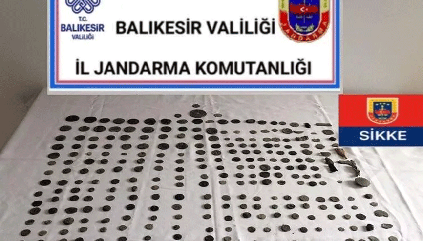 Balıkesirde tarihi eser kaçakçılığı ve uyuşturucu operasyonu