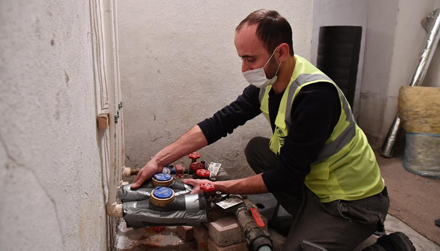 Donan sayacınıza sıcak su dökmeyin