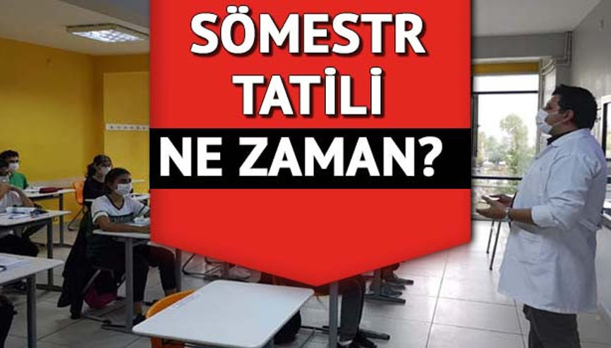 Yarıyıl tatili 2022-2023 tarihi: Okullar ne zaman kapanacak 15 tatil (sömestr) kaç gün kaldı Veli ve öğrencilerin geri sayımı başladı