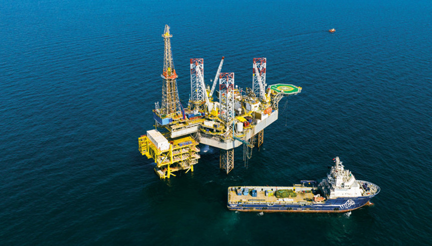 4.6 milyar metreküplük depo... Denizin 2 bin metre dibinde