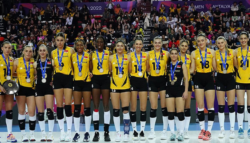 Kadınlar Kulüpler Dünya Şampiyonasında temsilcimiz VakıfBank dünya ikincisi oldu