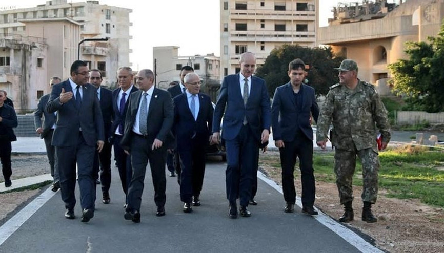 Kurtulmuş, Kapalı Maraş’ı ziyaret etti