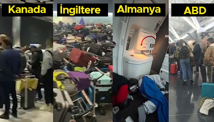 British Airwaysde teknik kriz Dünyanın dört bir yanında yüzlerce kişi mahsur kaldı...