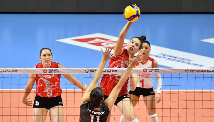 THY, CEV Kupasında 8li finallere yükseldi