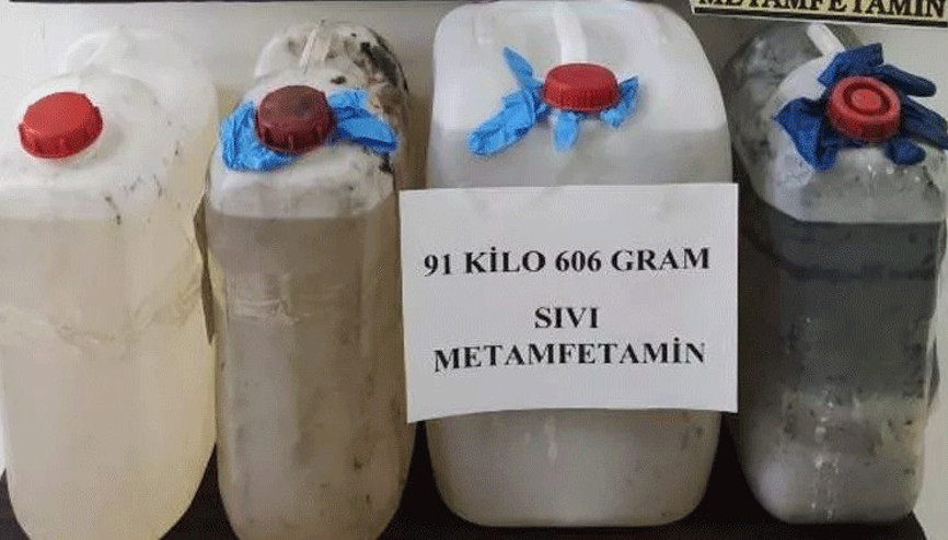 Doğubayazıt ta 91 kilo 606 gram uyuşturucu ele geçirildi