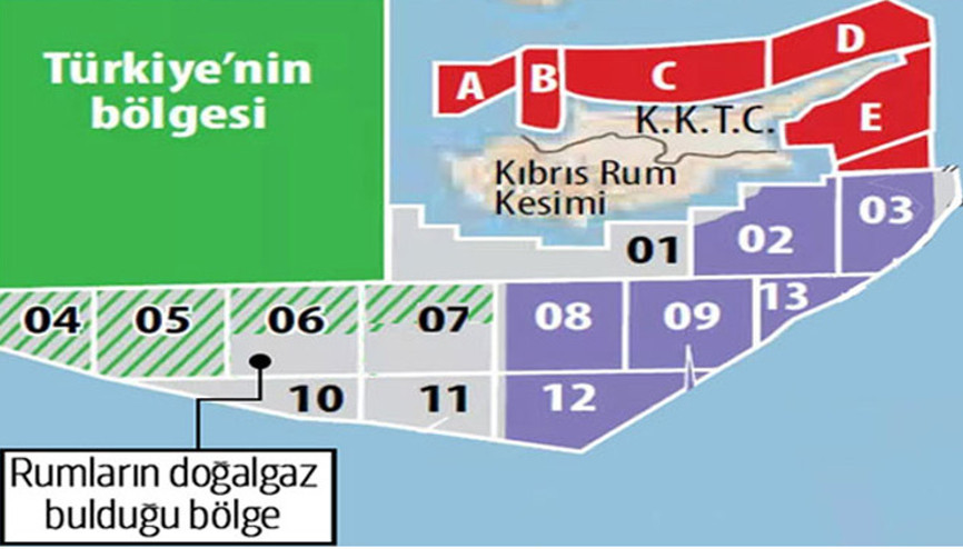 Rumlar Türkiye’nin sahası yakınında doğalgaz buldu