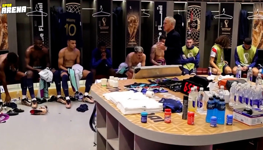 Arjantin-Fransa maçı devre arasında Fransa soyunma odasındaki konuşmalar yayınlandı Mbappe ve Deschampstan olay sözler...