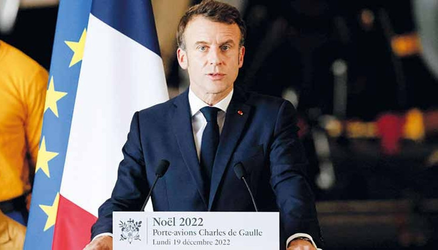 Macron: Müzakere eden yalnız Türkler ve Çinliler olmamalı