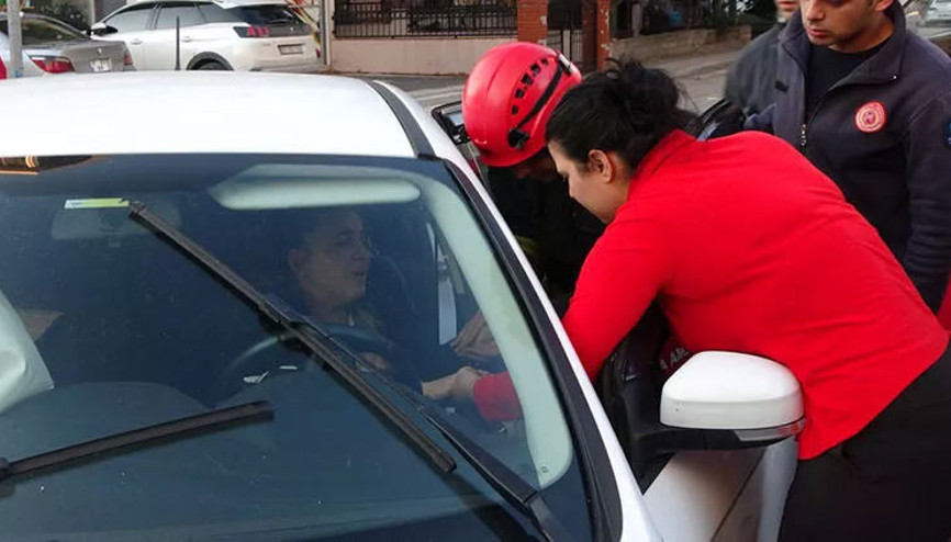 Kaza sonrası yüzüne sürülen kolonya başına iş açtı