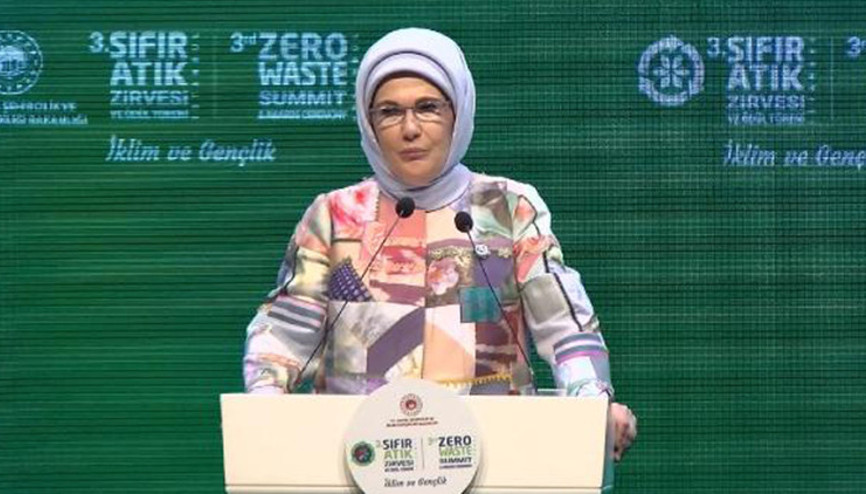 Emine Erdoğan: Sıfır Atık konulu karar tasarısı BM Genel Kurulunda kabul edildi