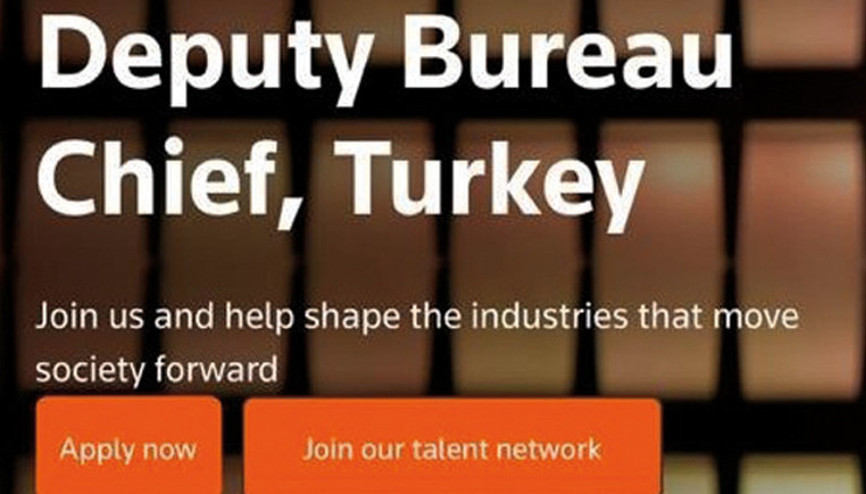 Reuters’tan tepki çeken tuhaf ilan