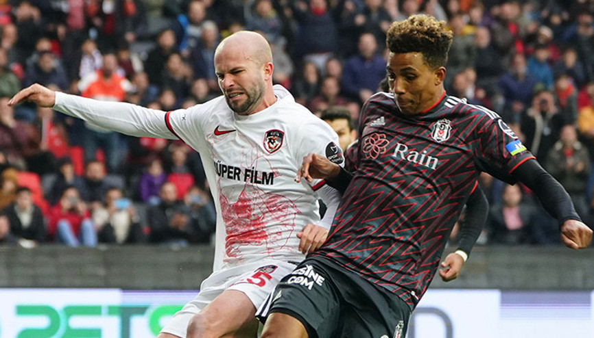 Gaziantep FK 1-1 Beşiktaş (Maçın özeti)