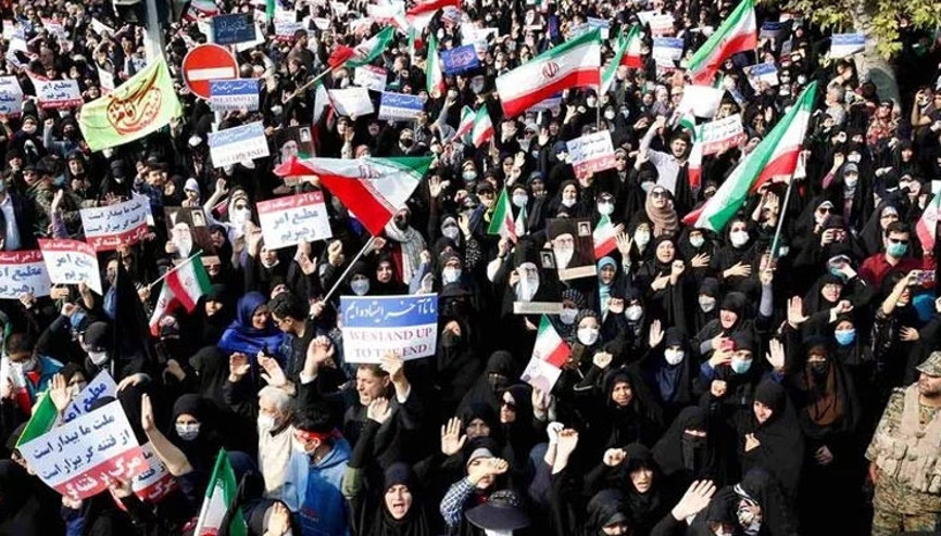 İranda İngiltere adına protestolara liderlik ettiği iddia edilen 7 kişiye gözaltı