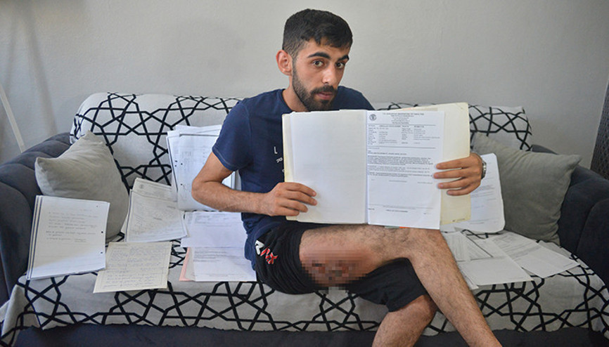 Abdullahın 12 yıldır kapanmayan yarası... Doğru teşhis için yardım çığlığı