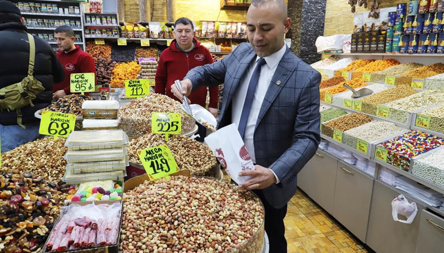 Kuruyemişte esnafa güven