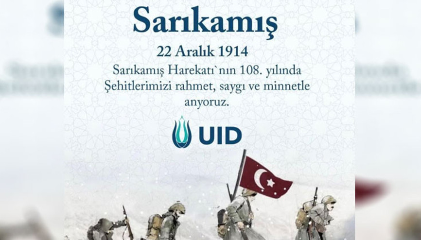 UID gençleri Sarıkamış şehitlerini andı UID gençleri Sarıkamış şehitlerini andı