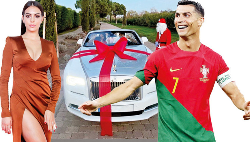 Sevgilisinden Ronaldo’ya Rolls Royce