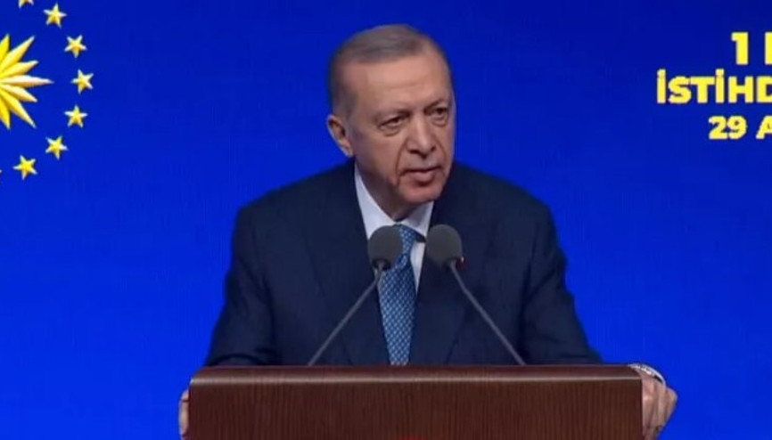 Cumhurbaşkanı Erdoğan, 1 Milyon İstihdam Projesi Kamuoyu Bilgilendirme Programına katıldı