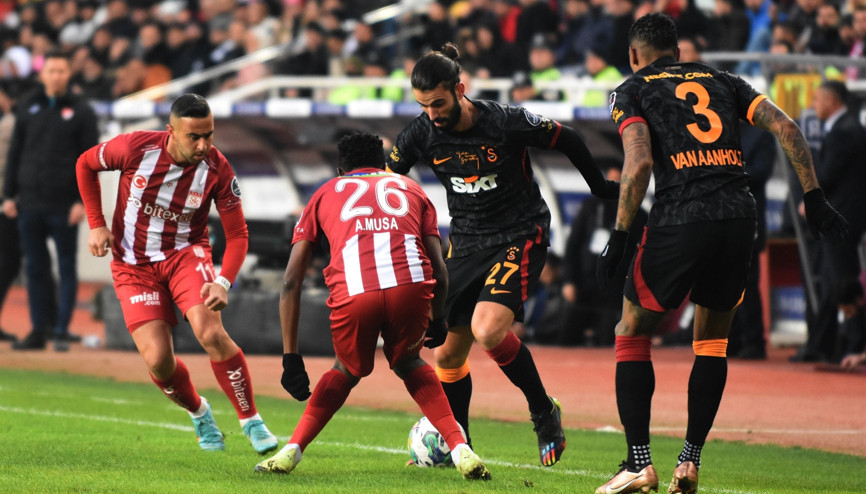 Sivasspor - Galatasaray maçından fotoğraflar