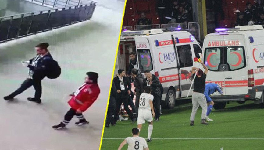 Olaylı Göztepe-Altay maçında yanıcı maddeleri taşıyan ambulans firması süresiz kapatıldı