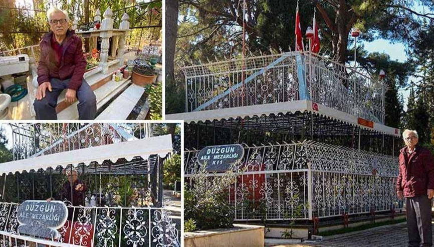 Eşine türbe gibi mezar yaptı... Şaşırtan detay Eşine türbe gibi mezar yaptı... Şaşırtan detay