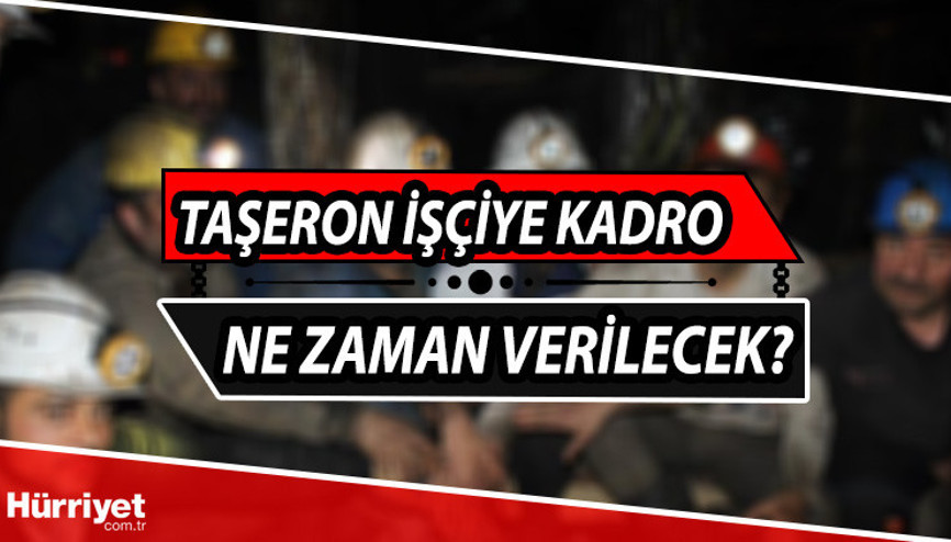 Taşerona kadro ne zaman gelecek Taşerona 90 bin kadro için tarih belli oldu mu Gözler Meclisin yeni yıl mesaisinde