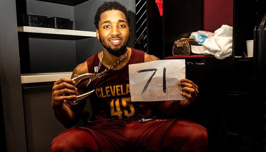 Cleveland Cavaliers - Chicago Bulls maçında Donovan Mitchell adeta çıldırdı 71 sayı attı, tarihe geçti... Cleveland Cavaliers - Chicago Bulls maçında Donovan Mitchell adeta çıldırdı 71 sayı attı, tarihe geçti...