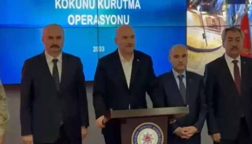 İçişleri Bakanı Soylu Kökünü Kurutma Operasyonu ile ilgili açıklamalarda bulundu