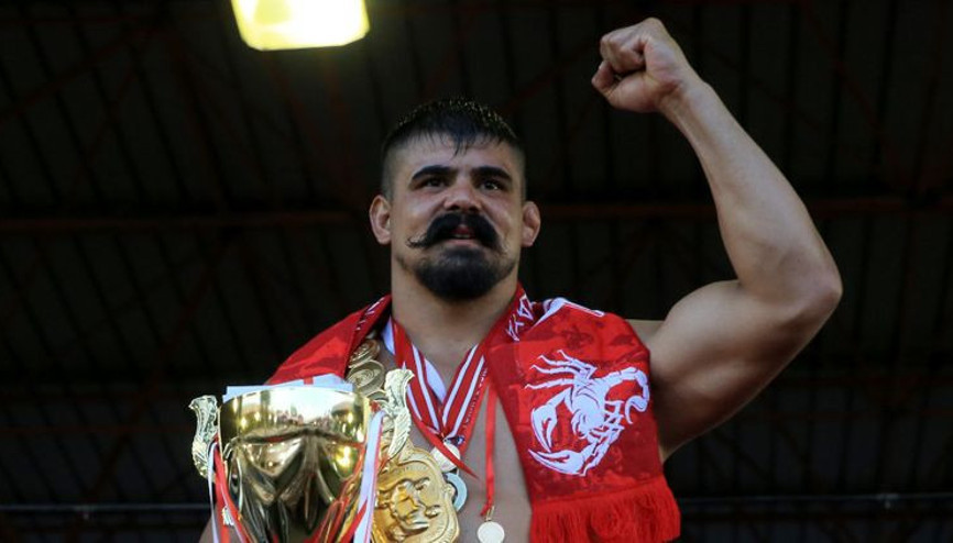 Kırkpınar kemeri elinden alınan Cengizhan Şimşekten yeni açıklama Doping...