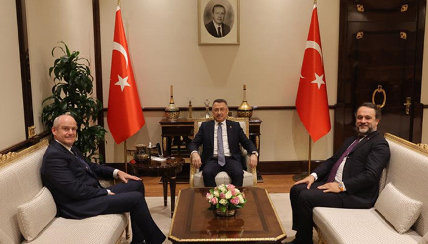 Cumhurbaşkanı Yardımcısı Oktay, e-ticaretin önde gelen isimlerini kabul etti