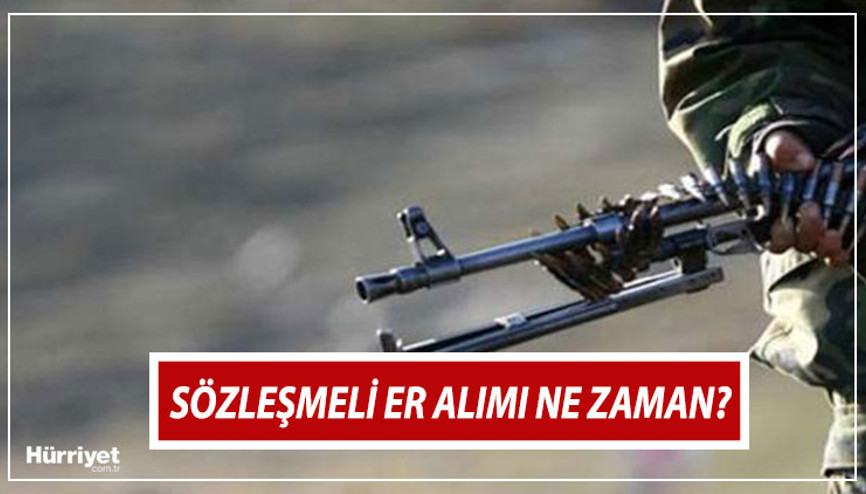 SÖZLEŞMELİ ER ALIMI BAŞVURUSU NE ZAMAN 2023 Beklenen duyuru geldi: MSB Kara Kuvvetleri Komutanlığı sözleşmeli er alımı yapıyor...İşte başvuru şartları
