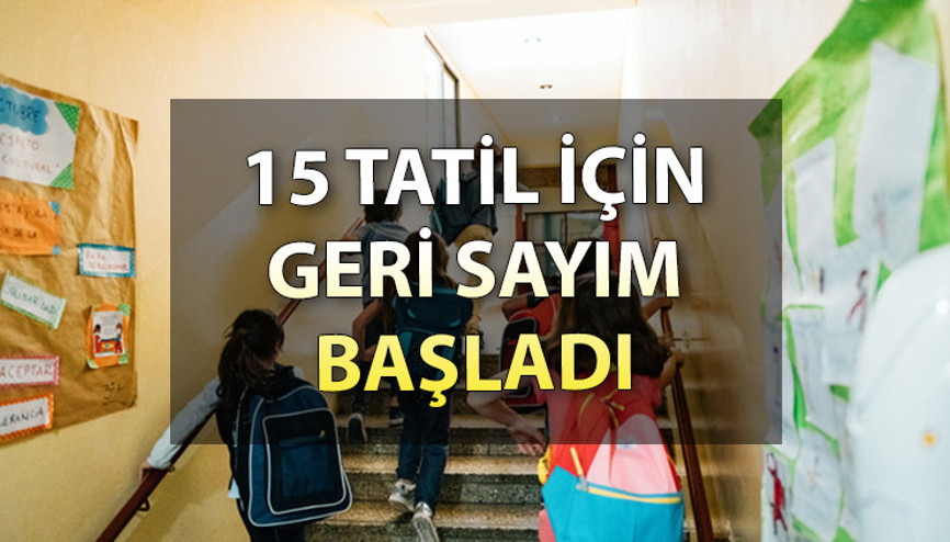 15 TATİL İÇİN GERİ SAYIM BAŞLADI… 15 tatil ne zaman başlayacak MEB 2023 Yarıyıl (Sömestr) tatil tarihleri 15 TATİL İÇİN GERİ SAYIM BAŞLADI… 15 tatil ne zaman başlayacak MEB 2023 Yarıyıl (Sömestr) tatil tarihleri