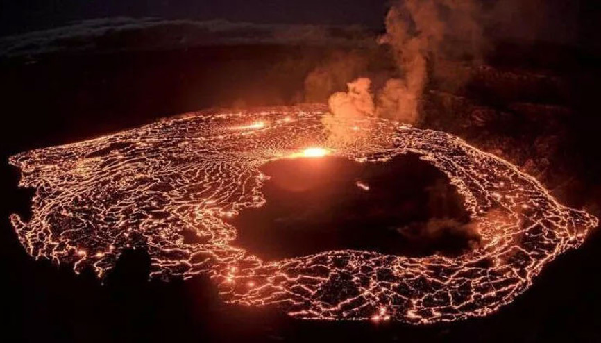 Hawaii’deki Kilauea Yanardağında patlama