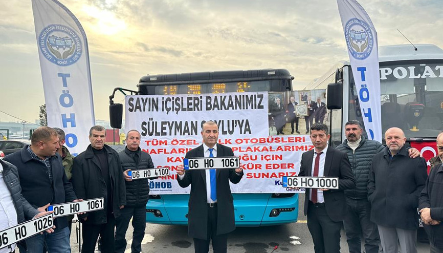 Özel halk otobüsleri artık ‘HO’ plakalı Özel halk otobüsleri artık ‘HO’ plakalı