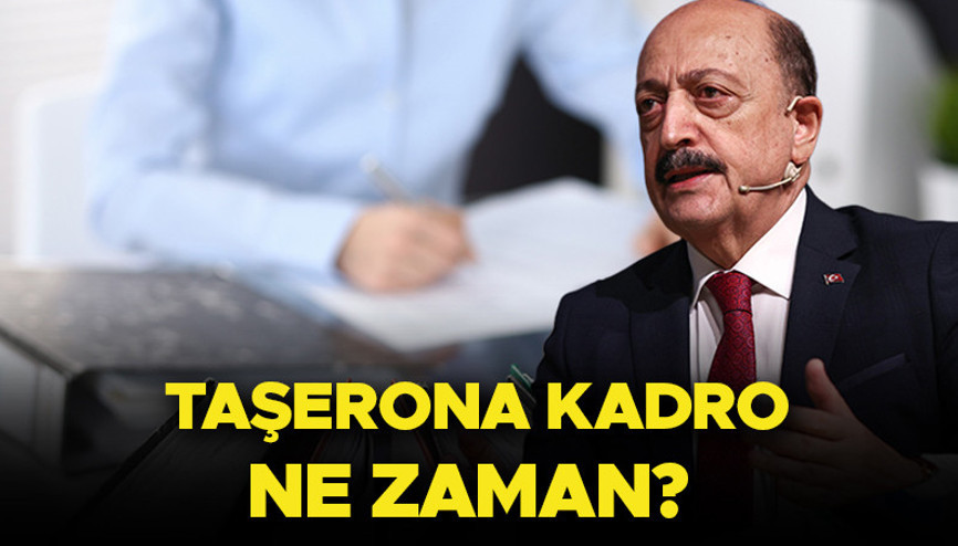 TAŞERONA KADRODA SON DURUM GELİŞMESİ: 90 bin taşeron işçisine kadro ne zaman çıkacak Gözler Mecliste