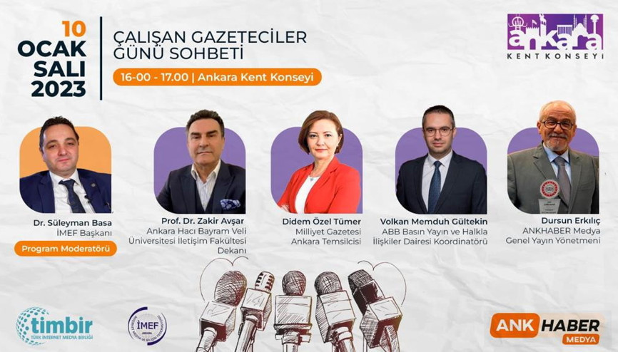 Ankara Kent Konseyi’nde Gazeteciler Günü Sohbeti Ankara Kent Konseyi’nde Gazeteciler Günü Sohbeti