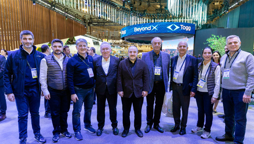 Togg vizyonu Vegası sardı Togg vizyonu Vegası sardı
