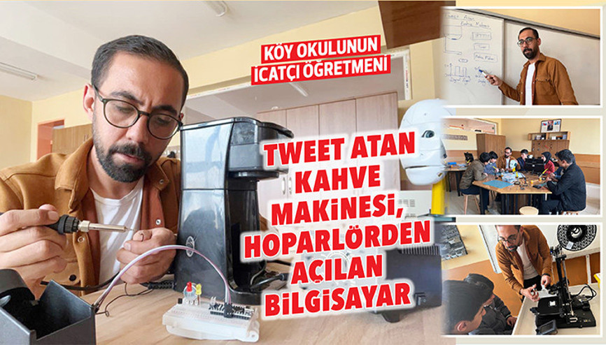 Köy okulunun icatçı öğretmeni