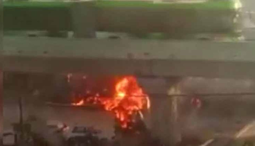 Pakistanda gaz tüpü patladı, ortalık savaş alanına döndü