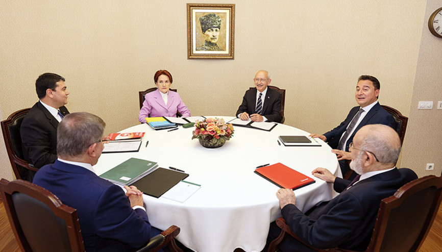 6’lı masa liderlerine Meclis’te ‘özel yer’ 6’lı masa liderlerine Meclis’te ‘özel yer’