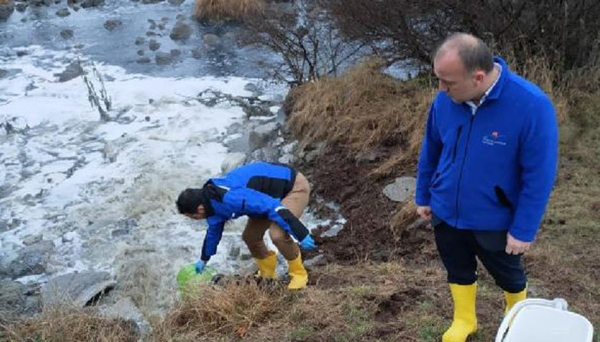 Ulusu Deresini kirleten 3 tesise 790 bin TL ceza
