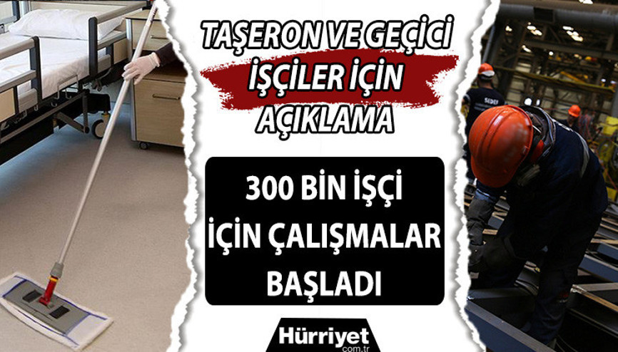 Taşerona kadro ve geçici işçiler için Bakan Vedat Bilginden son dakika açıklaması: 300 bin kişi için süreç başladı