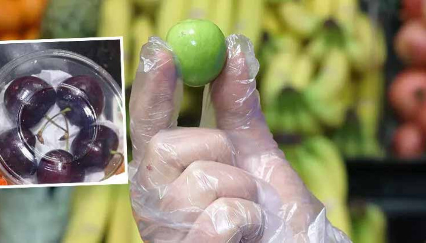 4 adet erik 89 TL, 5 adet kiraz 125 TL